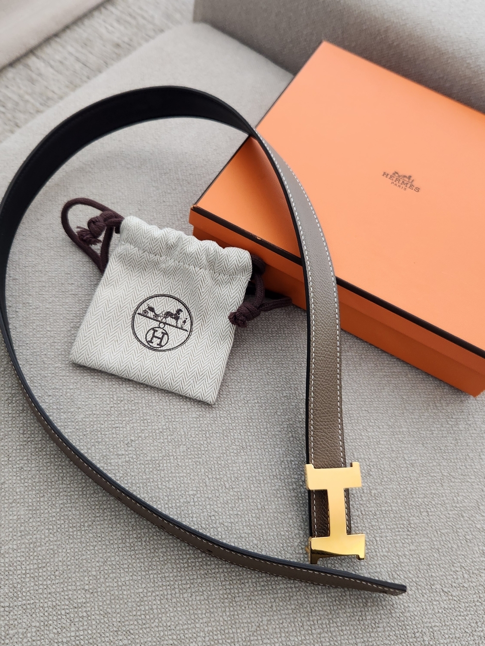 Hermes Mini Constance H Belt